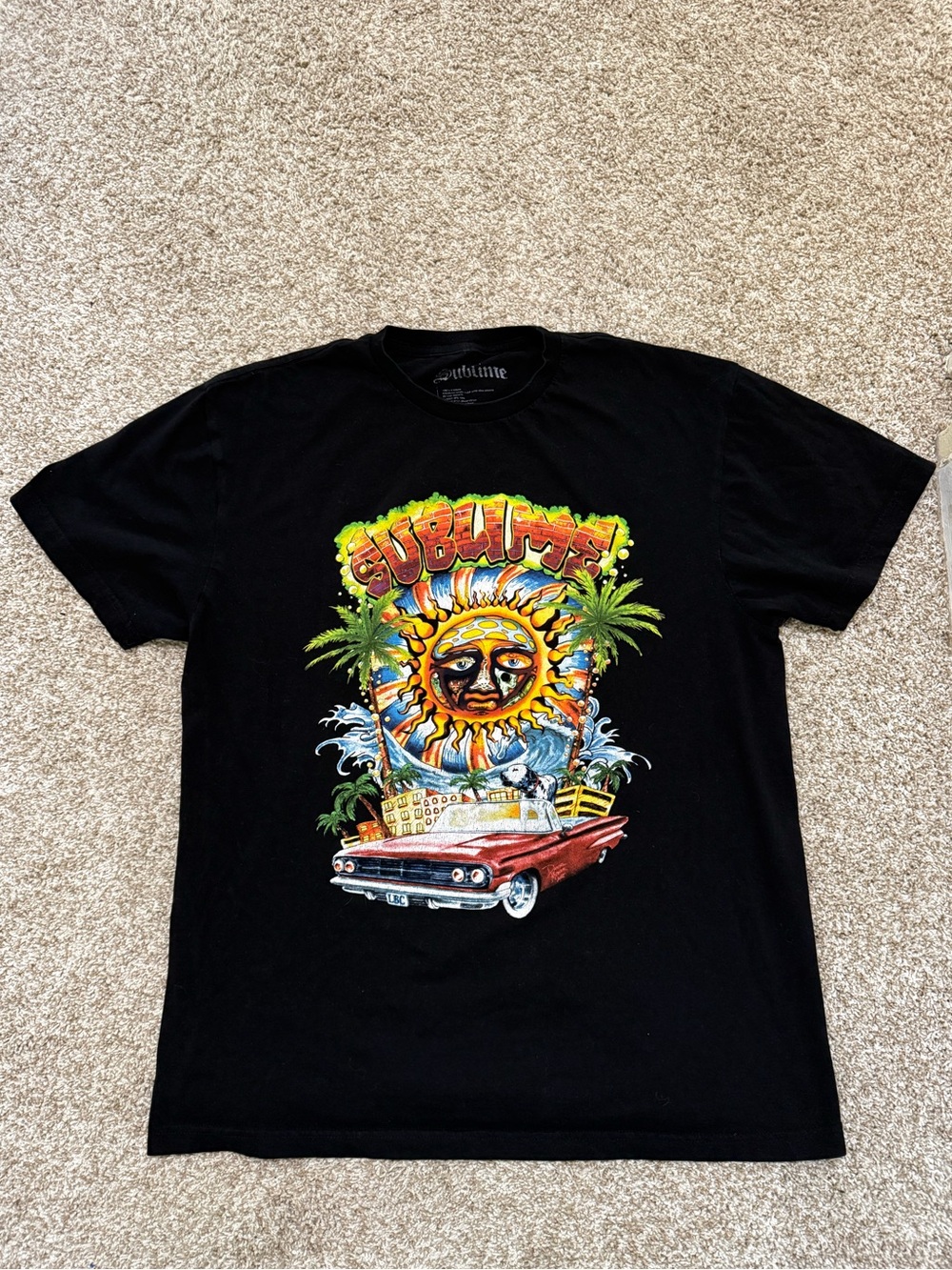 Sublime T-Shirt Official Sublime Branded 100% Cotton - NEW NEVER WORN